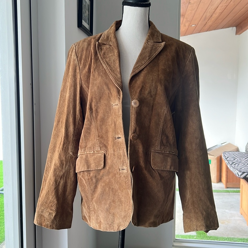 St. John’s Bay Woman’s Washable Suede Jacket